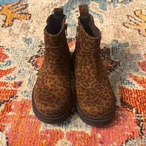 Cheetah Print Cat & Jack Boots